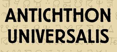 Logo for Antichthon Universalis